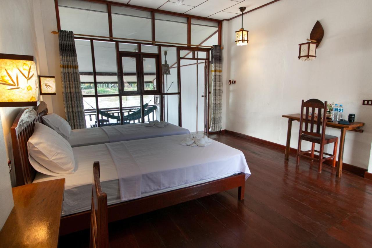 Dokchampa Pensión Ban Khon Exterior foto